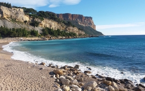 Plage de Cassis et Port Canaille